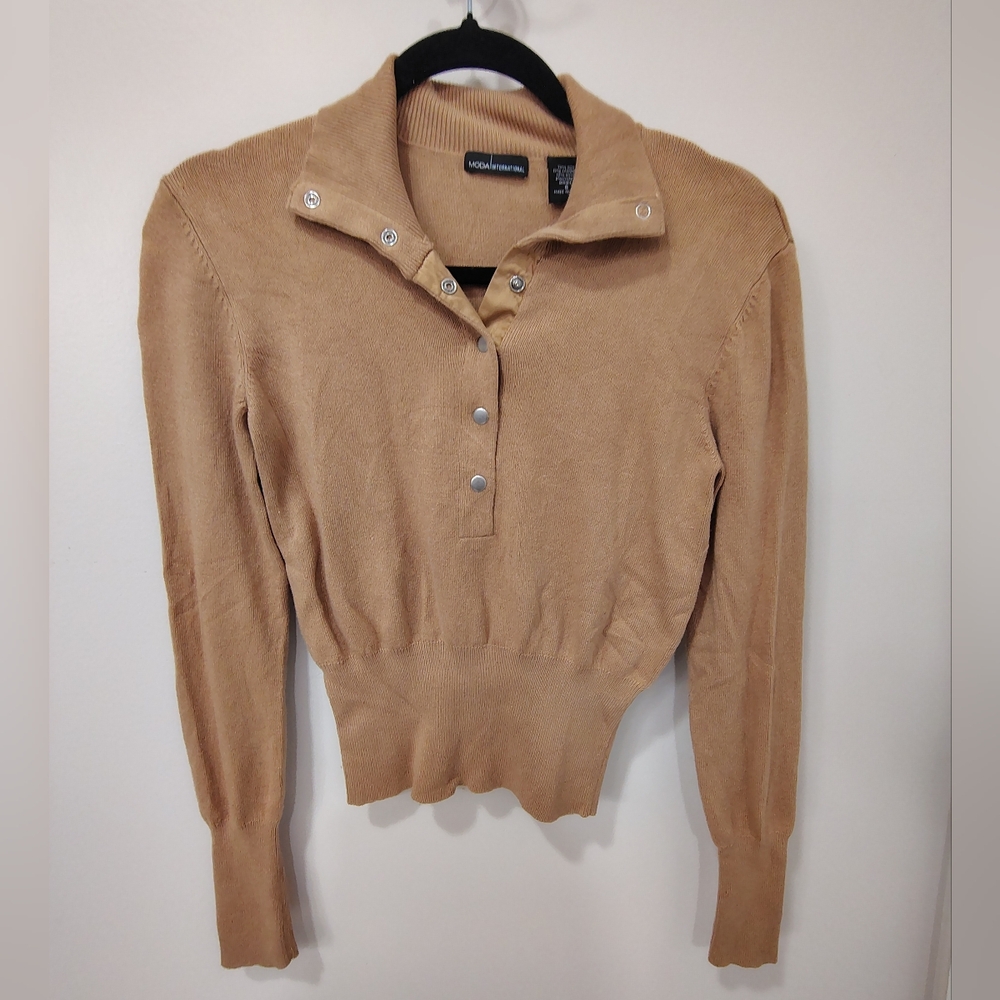 Moda International Silk/Cashmere Blend Top